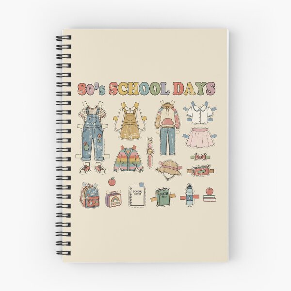 Item preview, 80s Back to School Paper Doll. Vintage. designed and sold by EunsooLee.