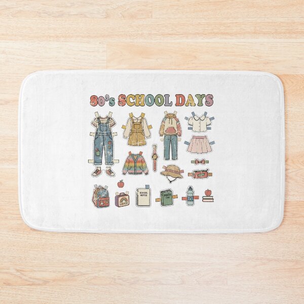 Item preview, 80s Back to School Paper Doll. Vintage. designed and sold by EunsooLee.