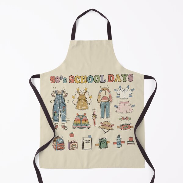Item preview, 80s Back to School Paper Doll. Vintage. designed and sold by EunsooLee.