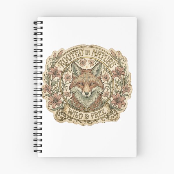 Item preview, Rooted in Nature Fox - Wild and Free  designed and sold by Mr. Pawsome.