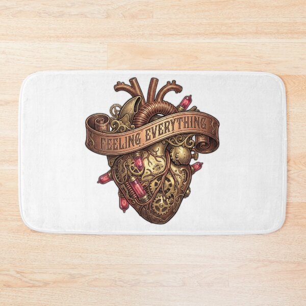 Item preview, Feeling Everything Steampunk Mechanical Heart designed and sold by ryanguas.