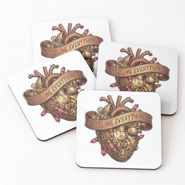 Item preview, Feeling Everything Steampunk Mechanical Heart designed and sold by ryanguas.