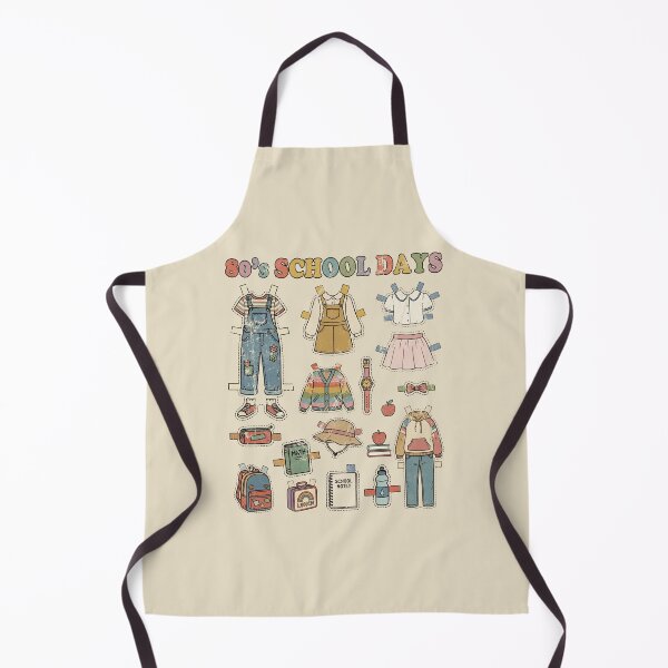 Item preview, 80s Back to School Paper Doll. Vintage. #2 designed and sold by EunsooLee.