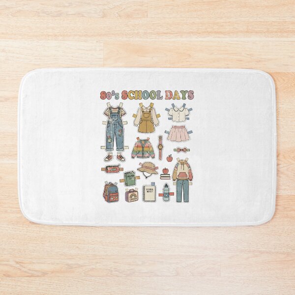 Item preview, 80s Back to School Paper Doll. Vintage. #2 designed and sold by EunsooLee.