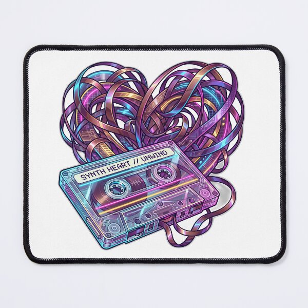 Item preview, Tangled Emotions 80s Retro Cassette Tape designed and sold by ryanguas.