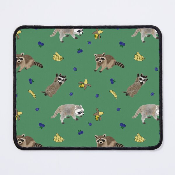 Item preview, Cute Baby Raccoons with Blueberries and Bananas | Adorable Animal Babies Design designed and sold by yashiki.