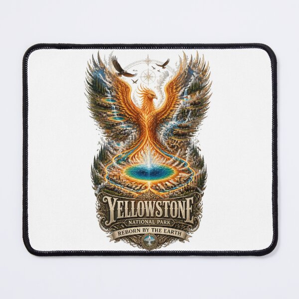 Item preview, Yellowstone National Park Phoenix Reborn designed and sold by Sovereign Supply Co..