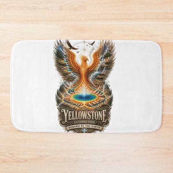Item preview, Yellowstone National Park Phoenix Reborn designed and sold by Sovereign Supply Co..