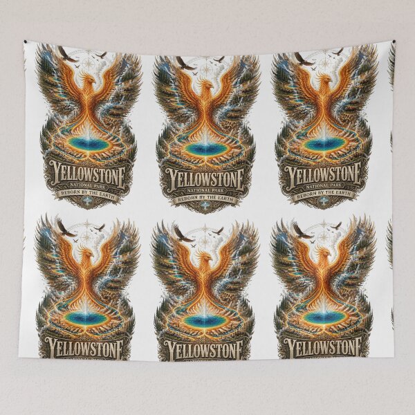 Item preview, Yellowstone National Park Phoenix Reborn designed and sold by Sovereign Supply Co..