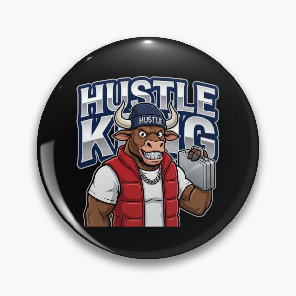 Item preview, Hustle King Bull Gift designed and sold by AbanoubStore.