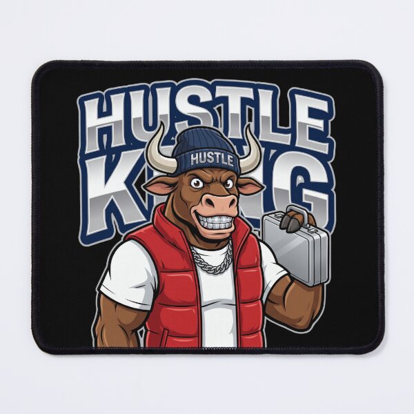 Item preview, Hustle King Bull Gift designed and sold by AbanoubStore.
