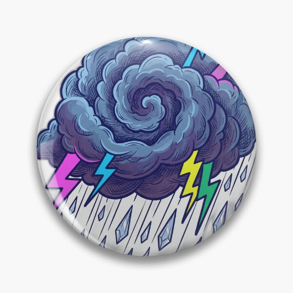 Artikelvorschau, Dramatic Storm Cloud Emotional Lightning entworfen und verkauft von ryanguas.