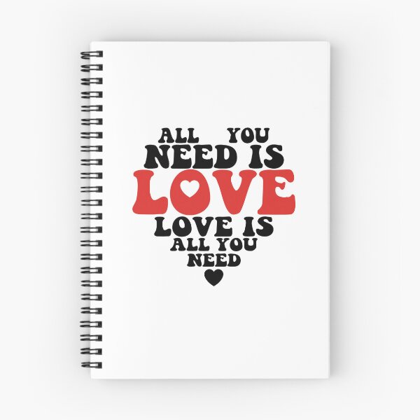Item preview, All You Need Is Love Retro Bold Quote designed and sold by The secret storage room.