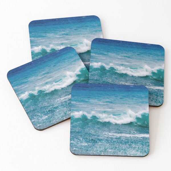 Item preview, Crashing Blue Ocean Wave designed and sold by Dyrk Wyst Redbubble Shop.