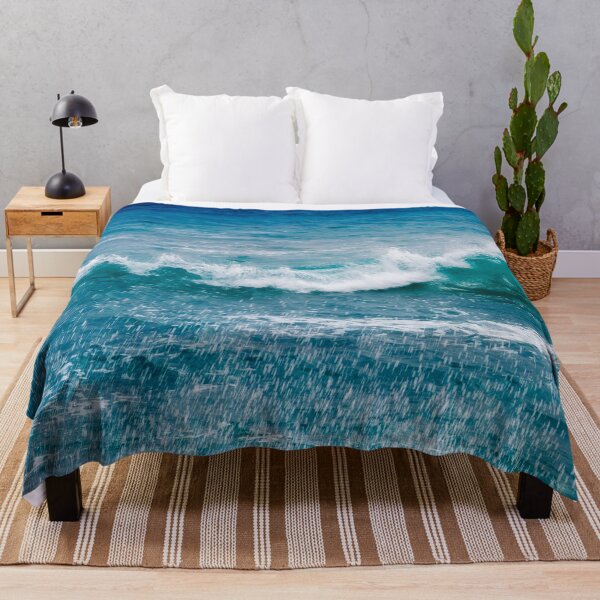 Item preview, Crashing Blue Ocean Wave designed and sold by Dyrk Wyst Redbubble Shop.