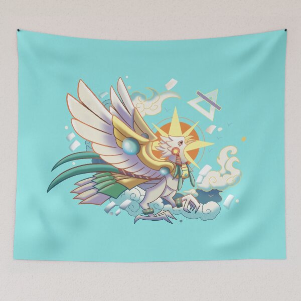 Item preview, Alchemic Gods - Air designed and sold by paper9tailedfox.