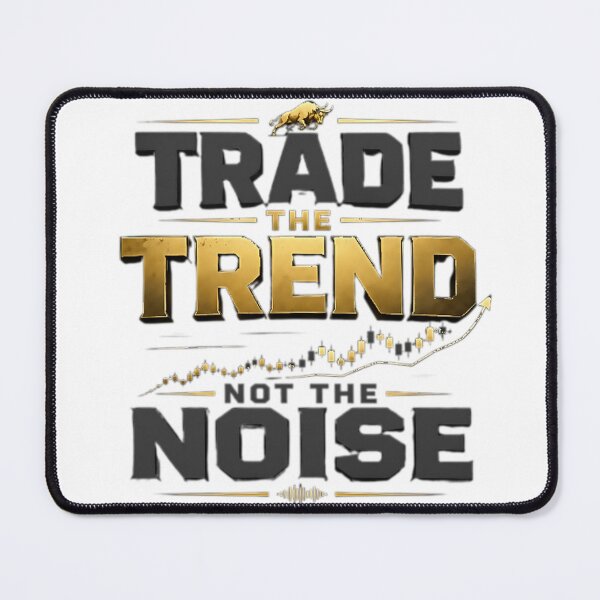 Item preview, Trade The Trend Not The Noise Trading Typography Shirt designed and sold by PipForgeStudio .