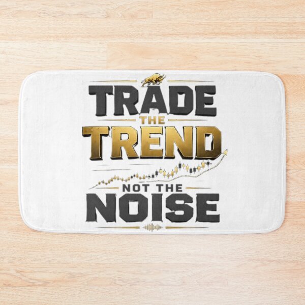 Item preview, Trade The Trend Not The Noise Trading Typography Shirt designed and sold by PipForgeStudio .