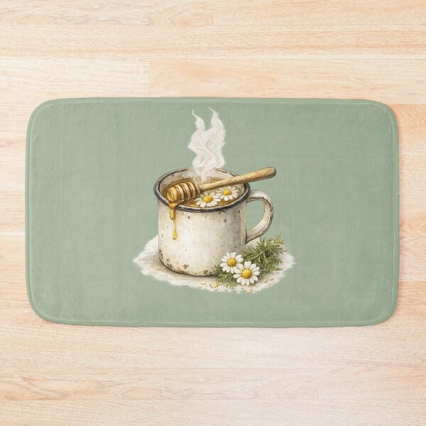 Item preview, Chamomile Tea Mug Watercolor | Cottagecore Tea Lover Gift | Botanical Tea Illustration | Cozy Kitchen Decor designed and sold by MagicMakerPh.