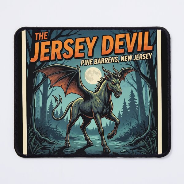 Item preview, The Jersey Devil Cryptid – Horror Comic Design designed and sold by redsharkuk.