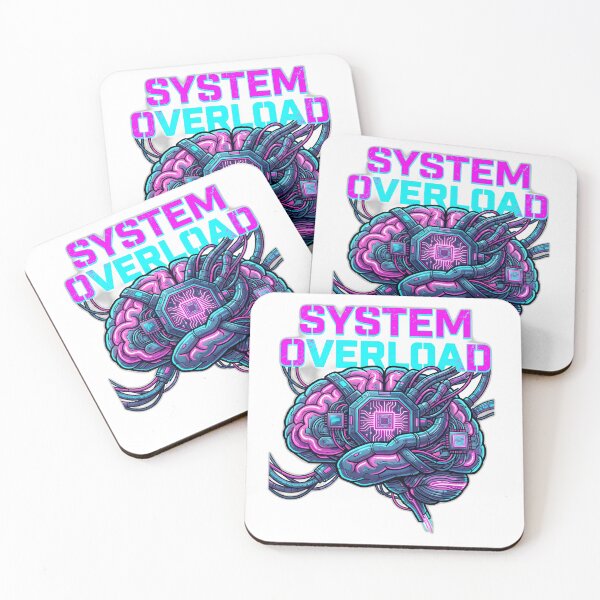 Item preview, System Overload Cyberpunk Glowing Brain designed and sold by ryanguas.