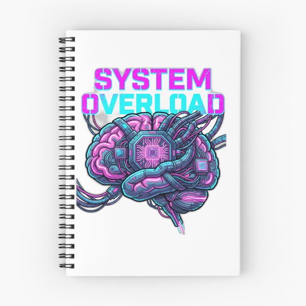 Item preview, System Overload Cyberpunk Glowing Brain designed and sold by ryanguas.