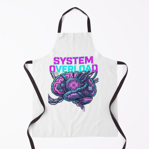 Item preview, System Overload Cyberpunk Glowing Brain designed and sold by ryanguas.