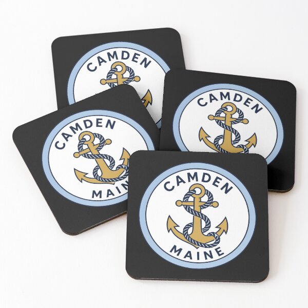 Item preview, Vintage Camden Maine Sticker designed and sold by FestivityFinds.