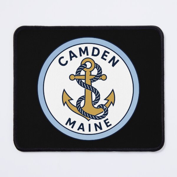Item preview, Vintage Camden Maine Sticker designed and sold by FestivityFinds.