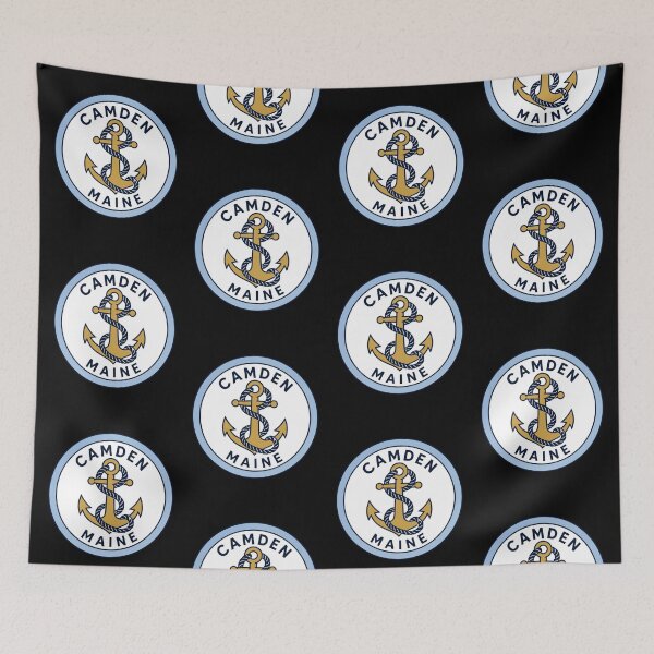 Item preview, Vintage Camden Maine Sticker designed and sold by FestivityFinds.