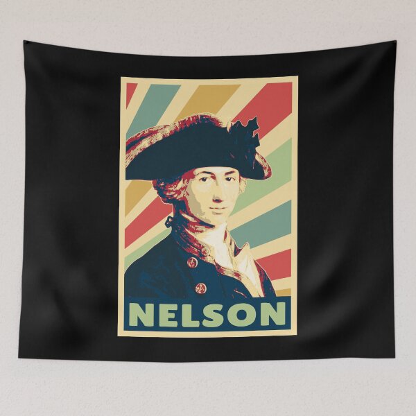 Item preview, Horatio Nelson Admiral Pop Art Portrait Design designed and sold by marke770.