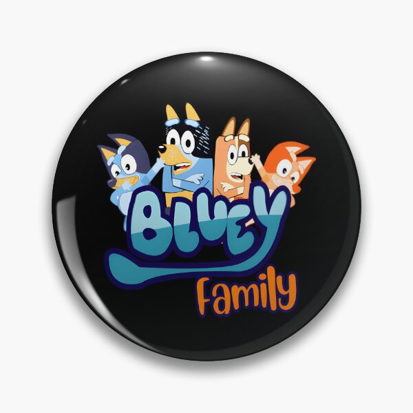Item preview, Playful Blue Dog Family Gathering designed and sold by majidi1.