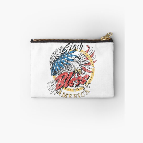Item preview, God Bless America Patriotic Retro Eagle designed and sold by The secret storage room.