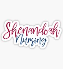 Shenandoah University Nursing Sticker