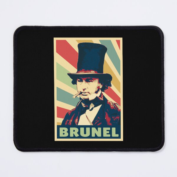 Item preview, Isambard Kingdom Brunel Iconic Engineer Portrait designed and sold by marke770.