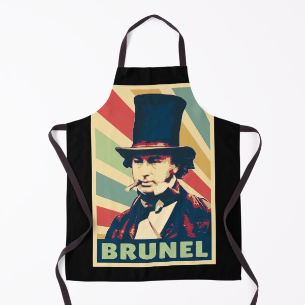 Item preview, Isambard Kingdom Brunel Iconic Engineer Portrait designed and sold by marke770.