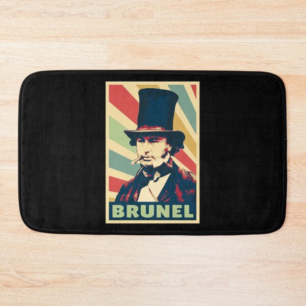 Item preview, Isambard Kingdom Brunel Iconic Engineer Portrait designed and sold by marke770.