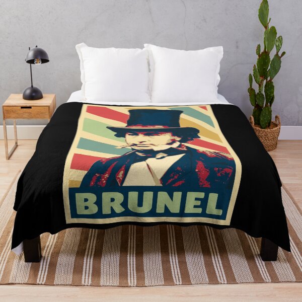Item preview, Isambard Kingdom Brunel Iconic Engineer Portrait designed and sold by marke770.