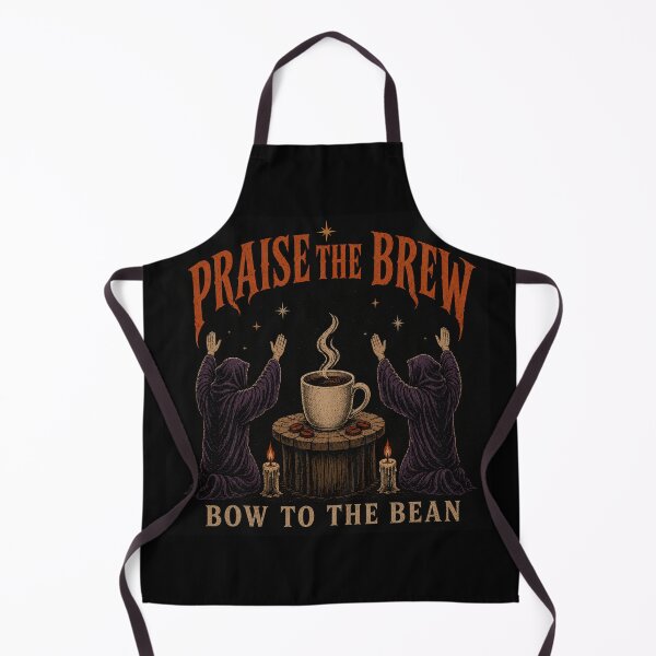 Item preview, Praise the brew humor coffee funny design designed and sold by MiniCooper27.