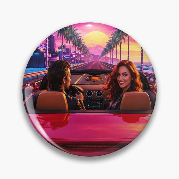 Item preview, Atardecer Synthwave Retro por Mavila Art designed and sold by Mavila Forge.
