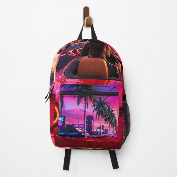Item preview, Atardecer Synthwave Retro por Mavila Art designed and sold by JMAVILA ART.