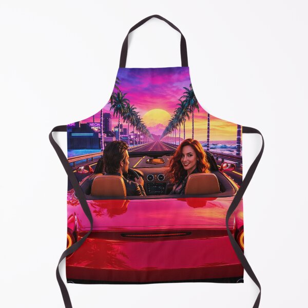 Item preview, Atardecer Synthwave Retro por Mavila Art designed and sold by JMAVILA ART.
