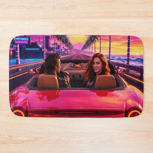 Item preview, Atardecer Synthwave Retro por Mavila Art designed and sold by Mavila Forge.