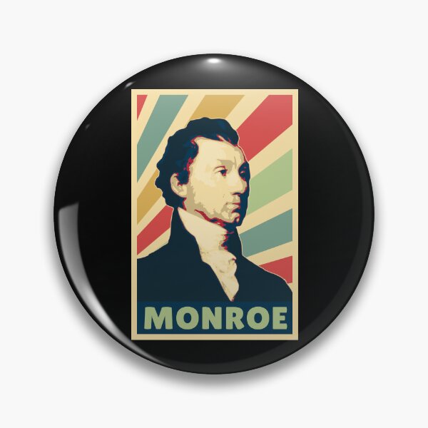 Item preview, James Monroe 5th US President Pop Art Portrait designed and sold by marke770.