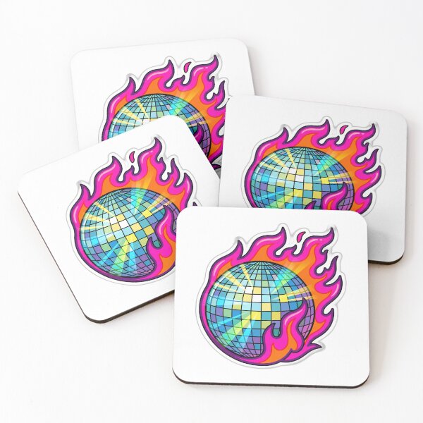Item preview, Flaming Disco Ball 70s Drama Queen designed and sold by ryanguas.