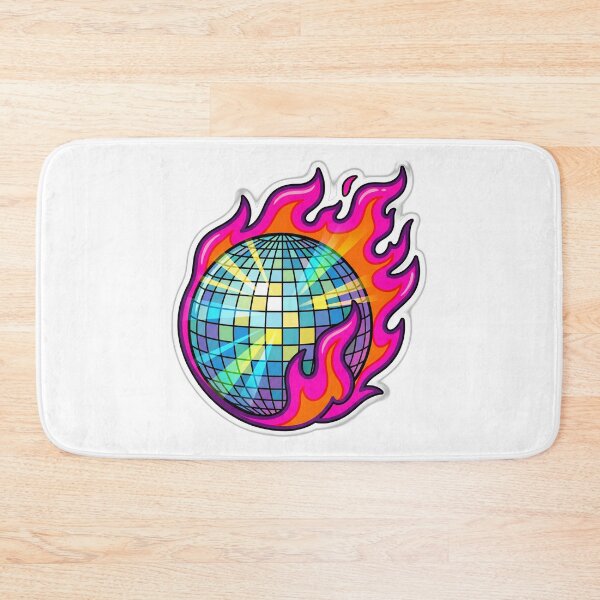 Item preview, Flaming Disco Ball 70s Drama Queen designed and sold by ryanguas.