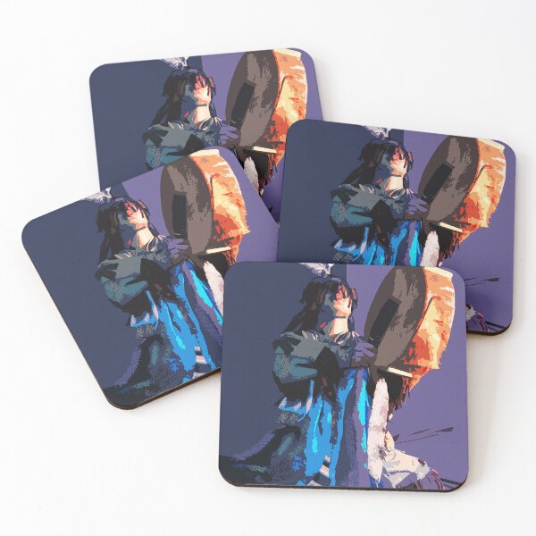 Item preview, The Shaman's Call | Mongolian Digital Cubism Art designed and sold by TugsArt.