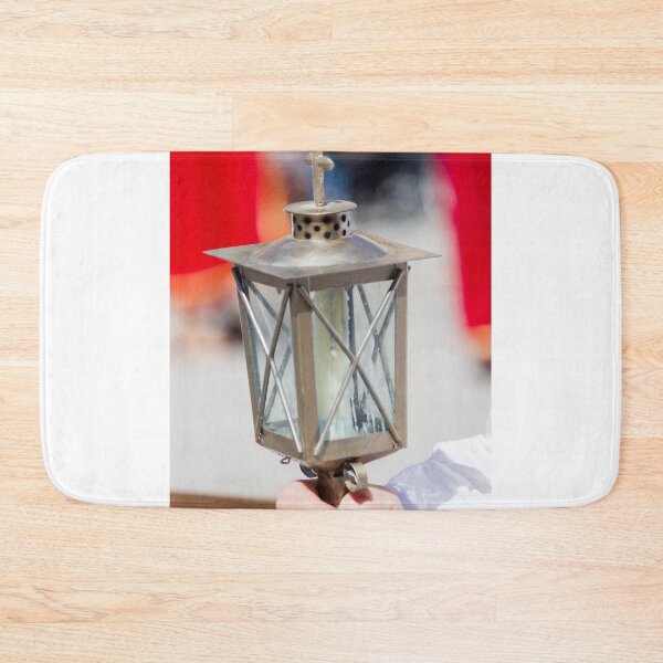 Item preview, Handheld Religious Lantern With Candle And Cross During Outdoor Church Procession designed and sold by Nmallia.