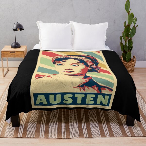 Item preview, Jane Austen Literary Icon Pop Art Portrait designed and sold by marke770.
