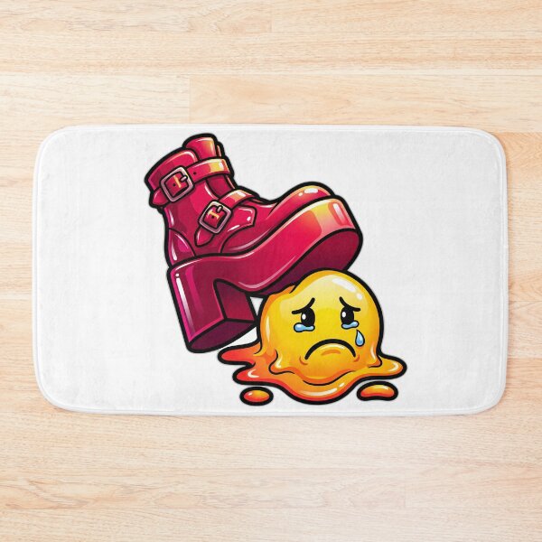 Item preview, Y2K Sassy Platform Boots Stomping Emoji designed and sold by ryanguas.